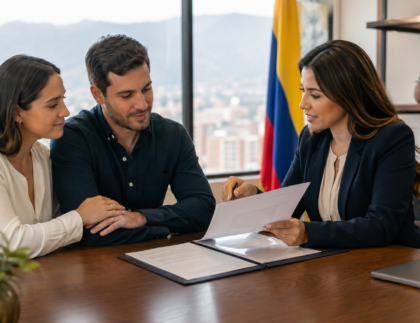 U.S. and Canadian couples receiving legal assistance to register a foreign marriage in Colombia