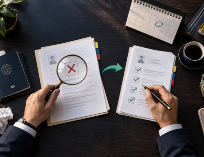 Professional review of a denied or inadmitted Colombian visa application.